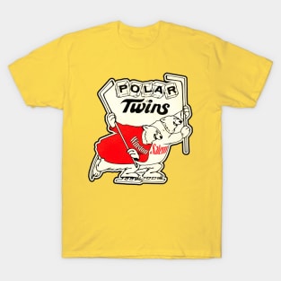 Defunct Winston Salem Polar Twins Hockey Team T-Shirt